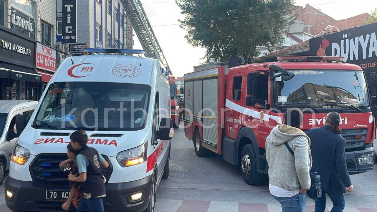 Karamanda Cati Yangini Cok Sayida Ekip Sevk Edildi3