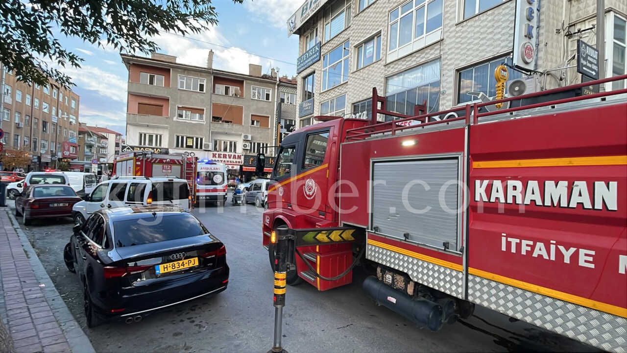 Karamanda Cati Yangini Cok Sayida Ekip Sevk Edildi6