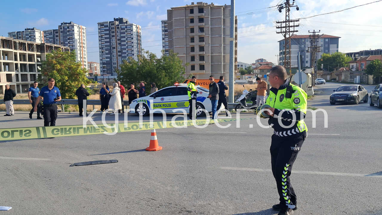 Karaman'da Cip Elektrikli Bisiklete Çarptı 15 Yaşındaki Sürücü Ağır Yaralandı14