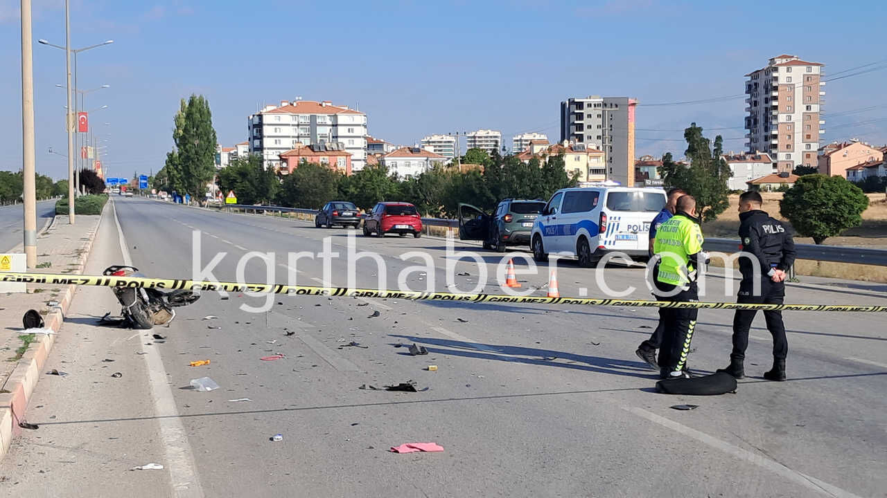 Karaman'da Cip Elektrikli Bisiklete Çarptı 15 Yaşındaki Sürücü Ağır Yaralandı2