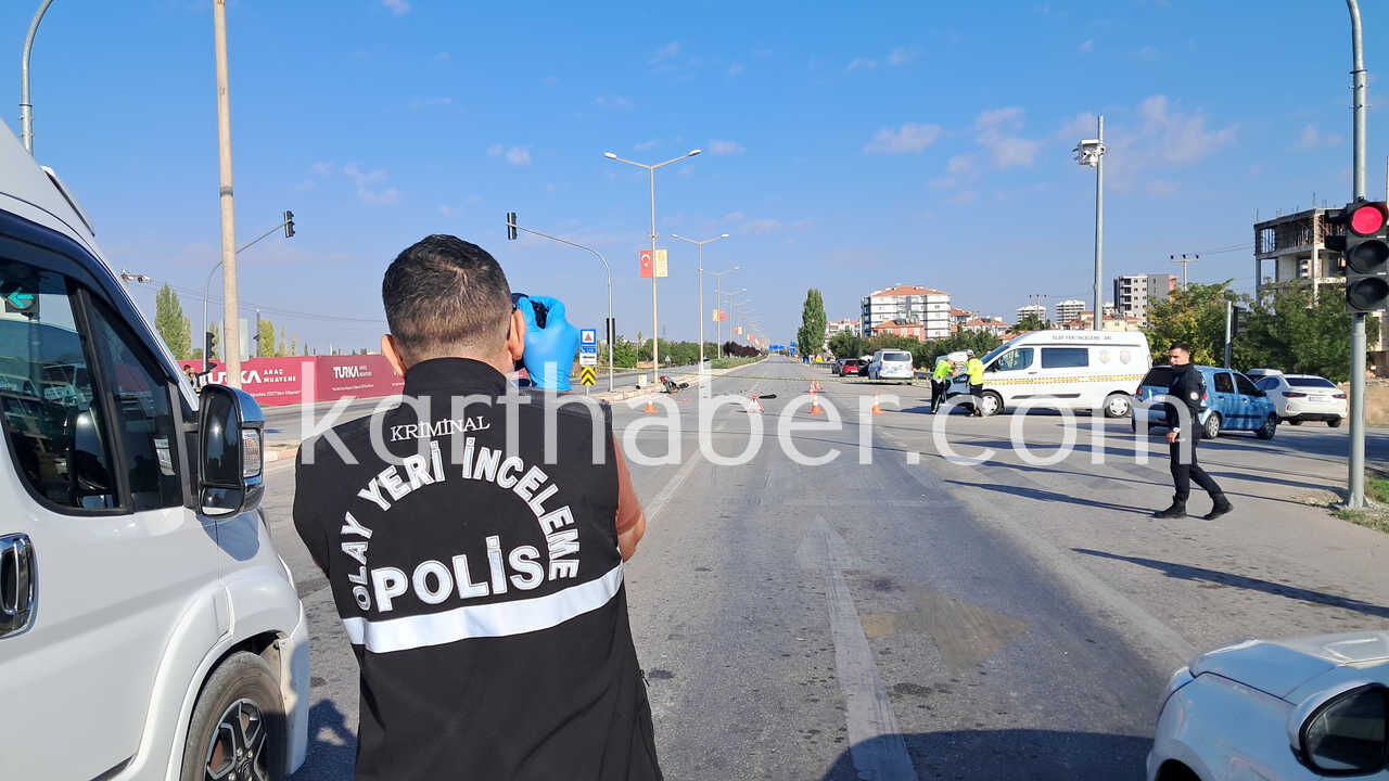 Karaman'da Cip Elektrikli Bisiklete Çarptı 15 Yaşındaki Sürücü Ağır Yaralandı6