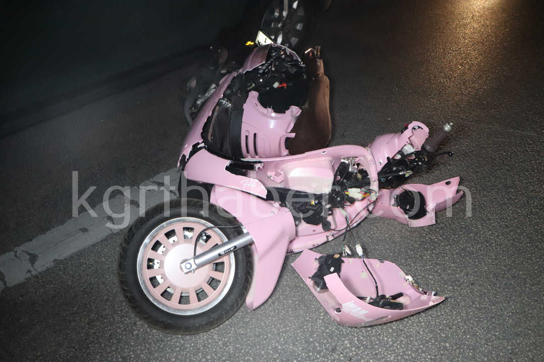 Karamanda Ciple Carpisarak 20 Metre Suruklenen Motosikletin Surucusu Yaralandi6