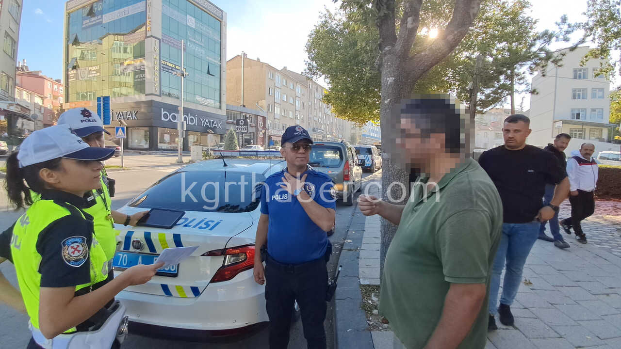 Karamanda Emniyete Gitmem Lazim Dedi Arandigi Ortaya Cikti 202 Bin 500 Lira Ceza Kesildi1