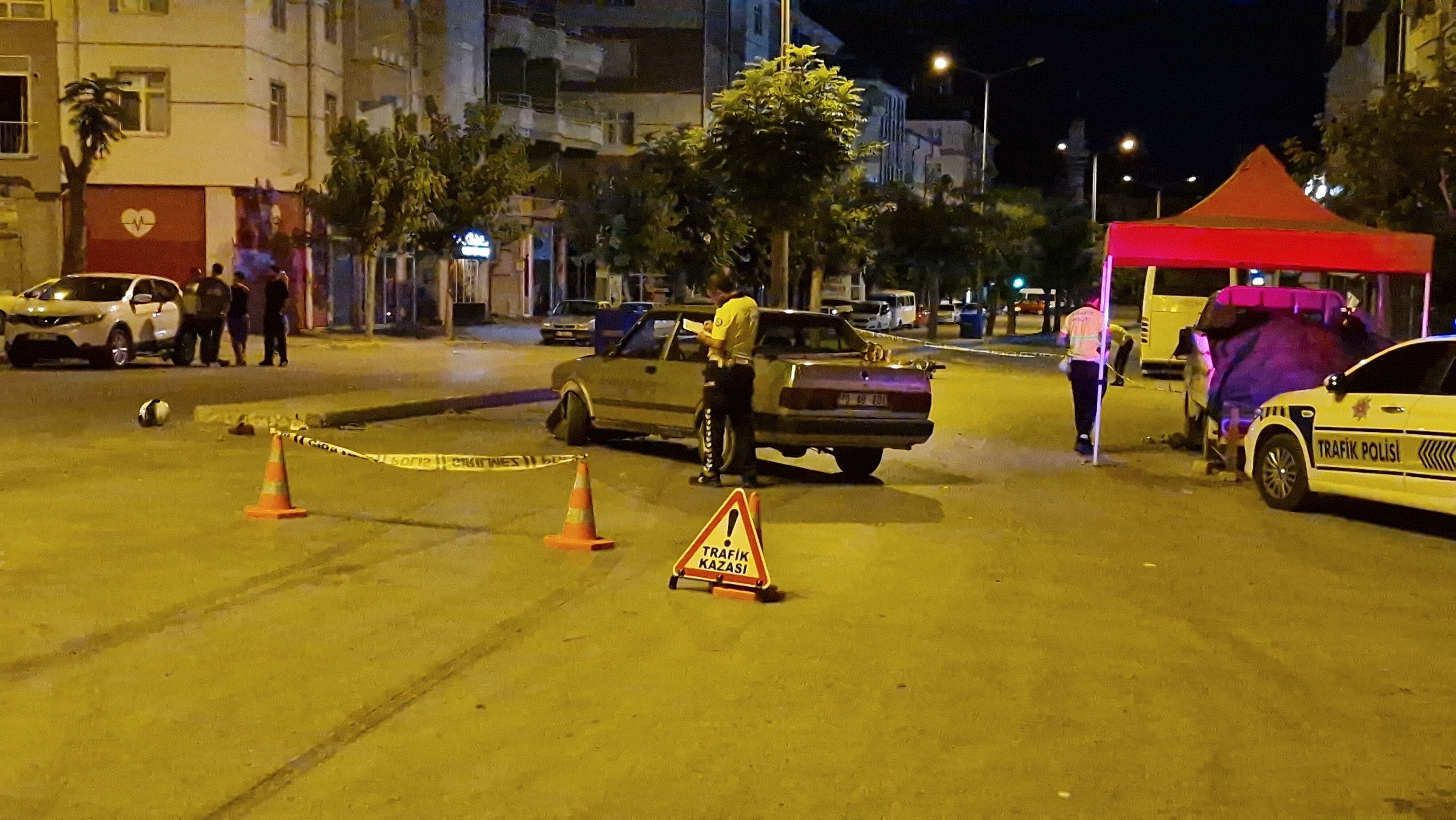 Karamanda Feci Kaza Motosiklet Surucusu Hayatini Kaybetti (3)