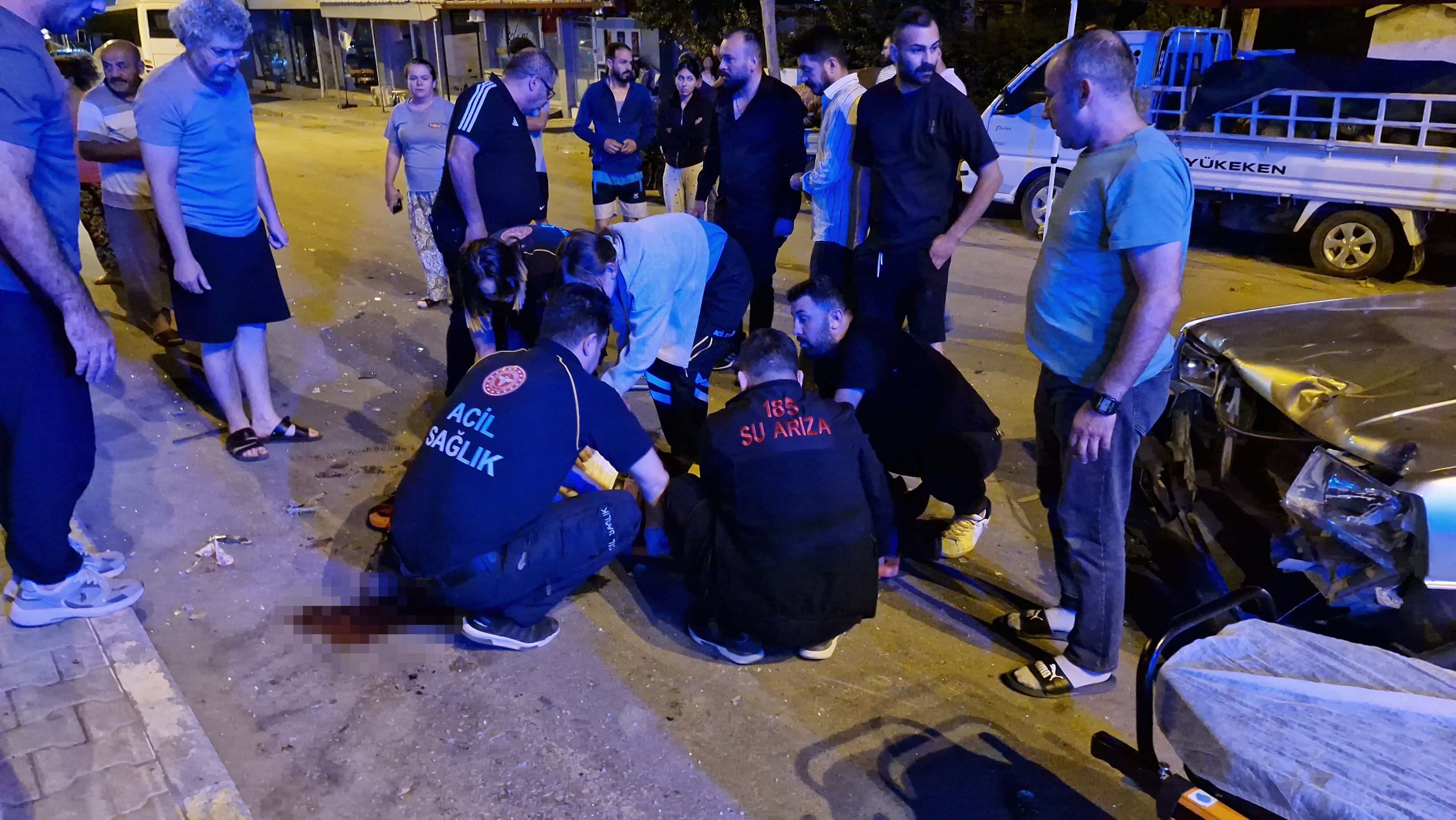Karamanda Feci Kaza Motosiklet Surucusu Hayatini Kaybetti (6)
