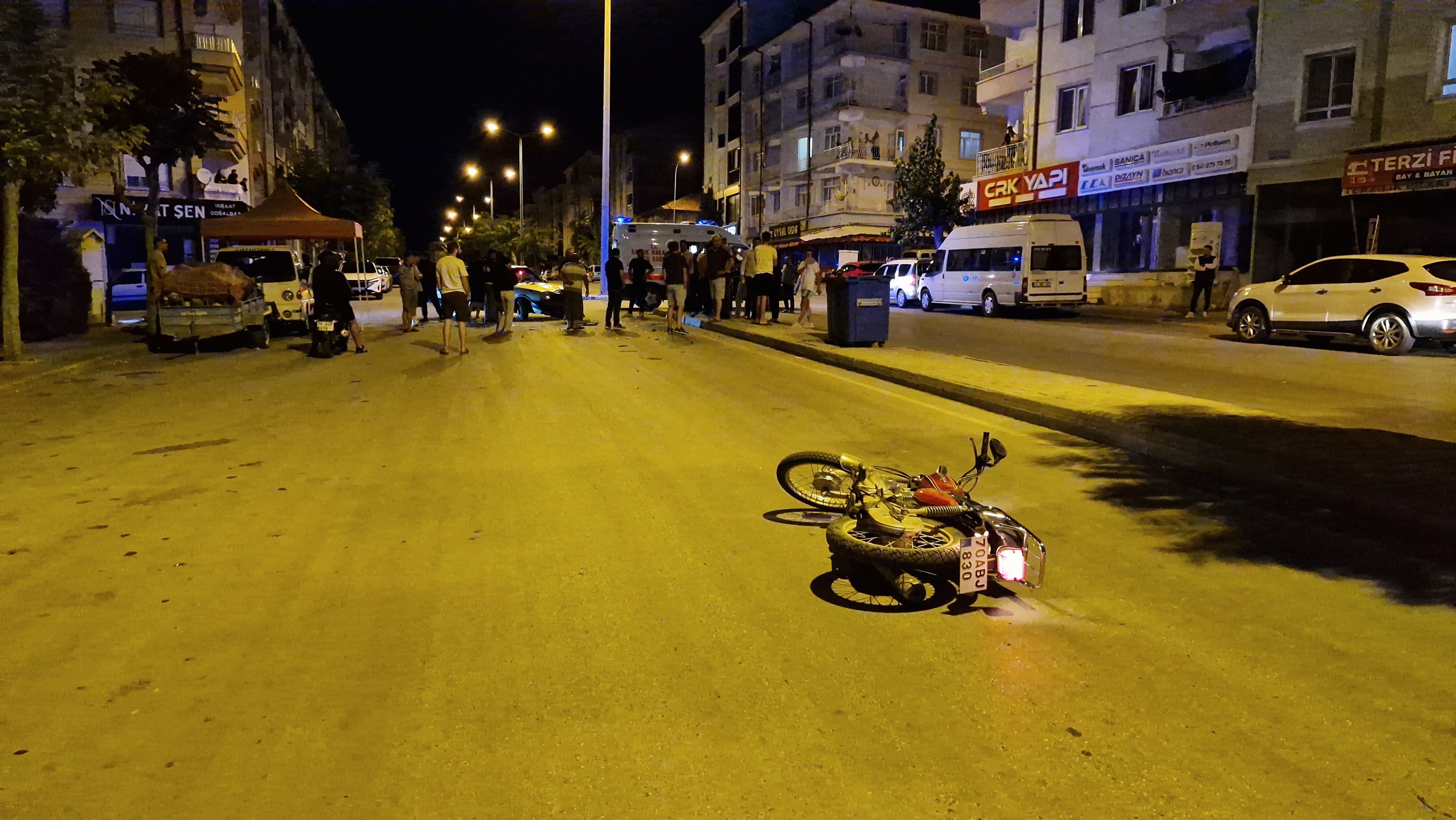 Karamanda Feci Kaza Motosiklet Surucusu Hayatini Kaybetti (7)