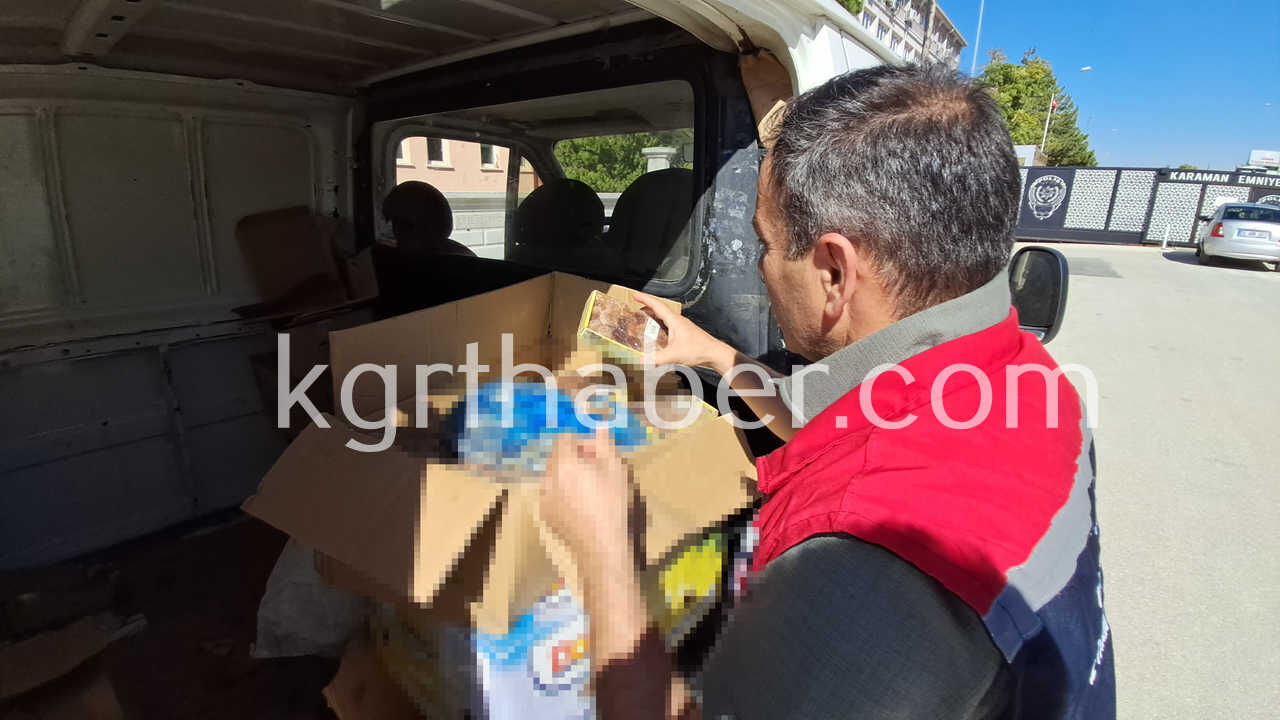 Karamanda Gida Guvenligi 1 Operasyonu Yuzlerce Kilo Ve Litre Urun Ele Gecirildi13