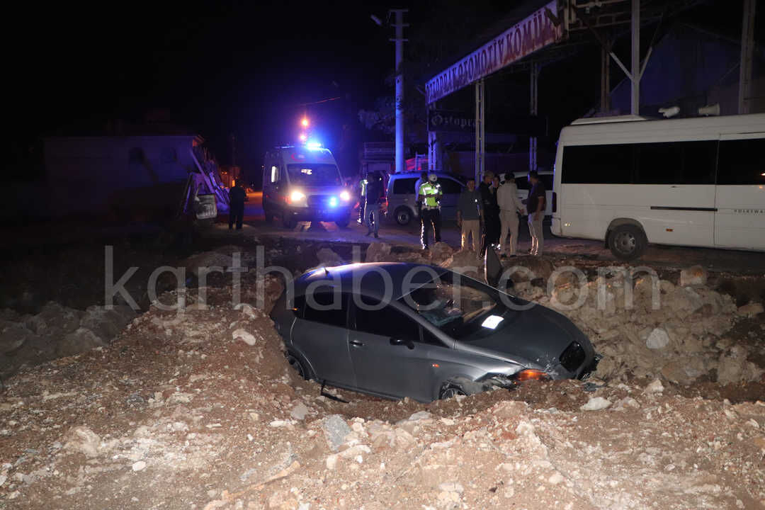 Karamanda Otomobil Insaatin Kazi Alanina Uctu 2 Yarali11