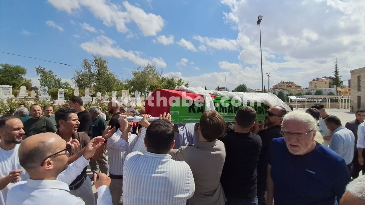 Karamanda Son Yolculuguna Ugurlanan Kardes Icin Abiden Son Dokunus1