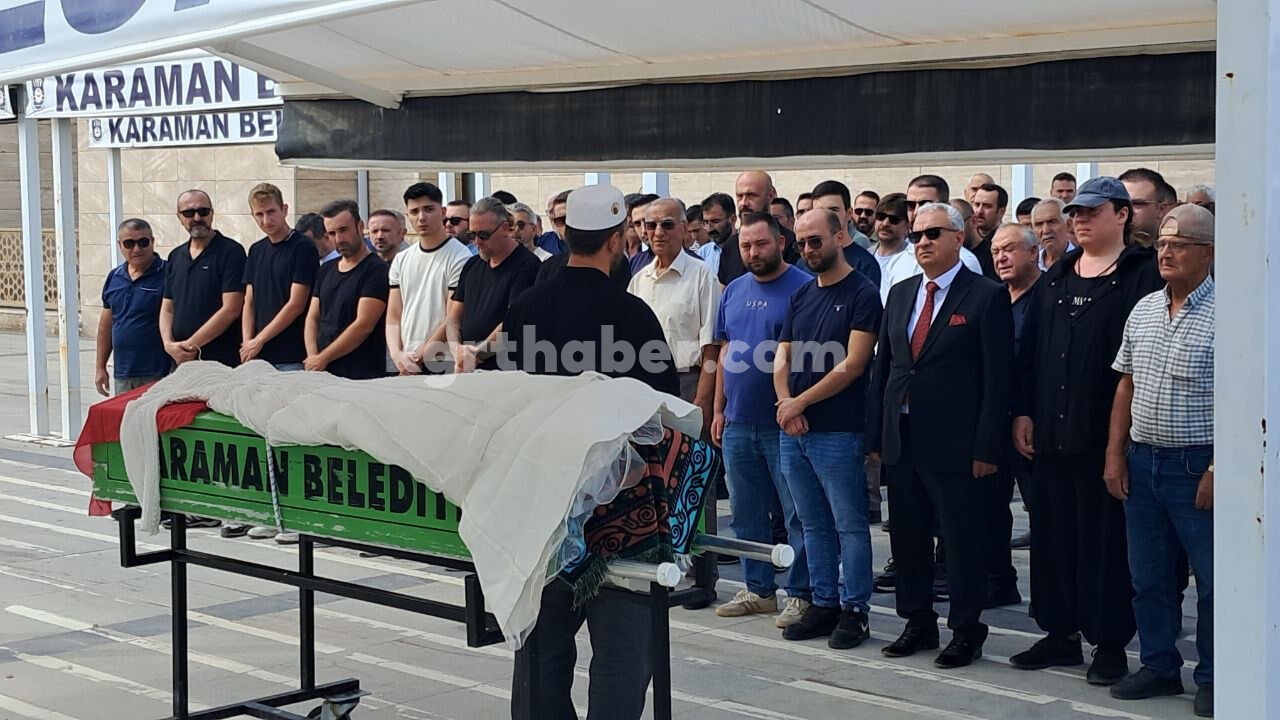 Karamanda Son Yolculuguna Ugurlanan Kardes Icin Abiden Son Dokunus2