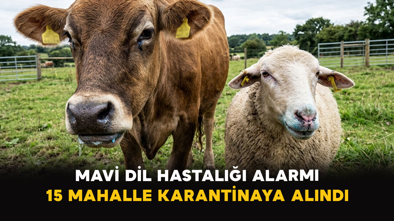 Mavi Dil Hastalığı Alarmı: 15 Mahalle Karantinaya Alındı
