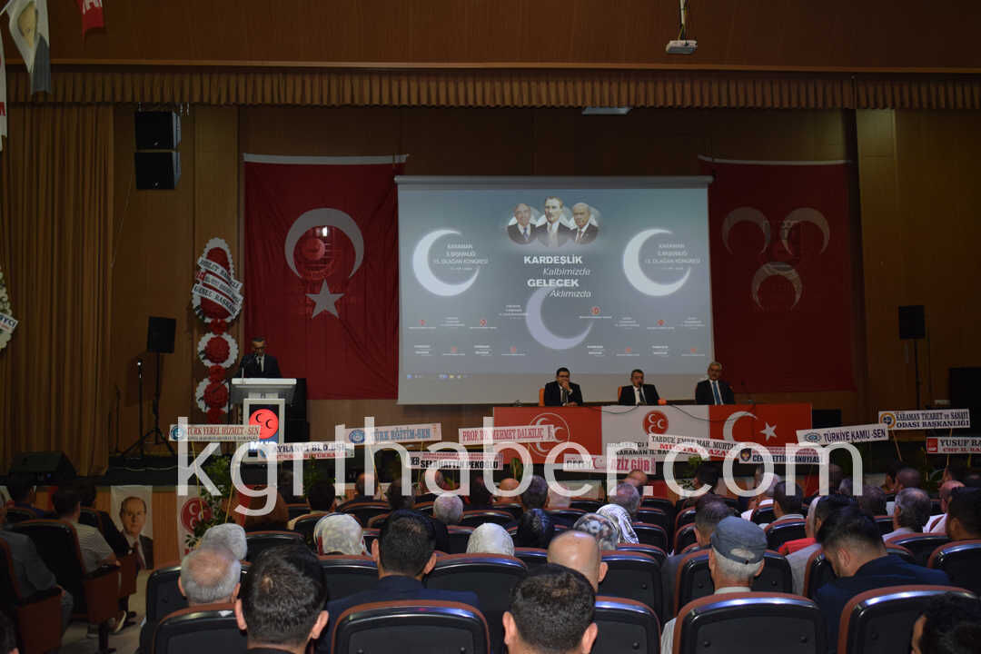 Mhp Karamanda Yeni Donem Il Baskanligina Ramazan Erkabaktepe Secildi2