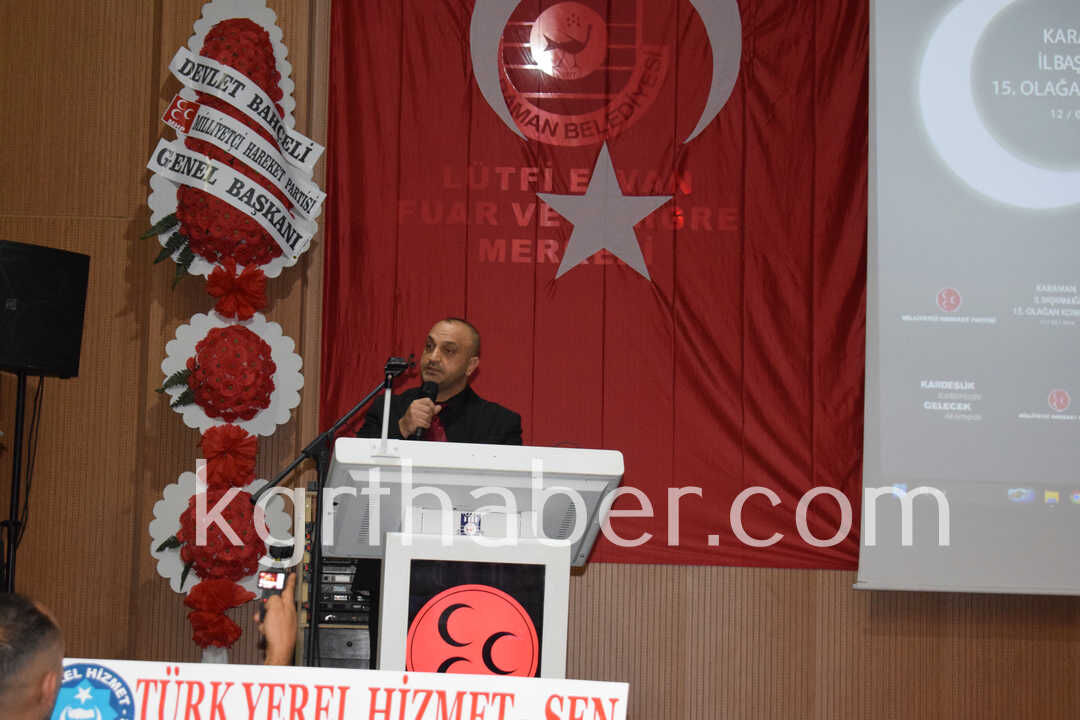 Mhp Karamanda Yeni Donem Il Baskanligina Ramazan Erkabaktepe Secildi3