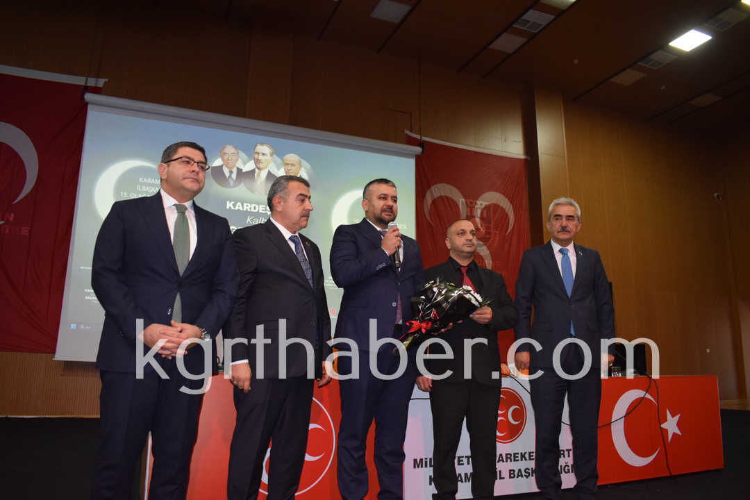 Mhp Karamanda Yeni Donem Il Baskanligina Ramazan Erkabaktepe Secildi4