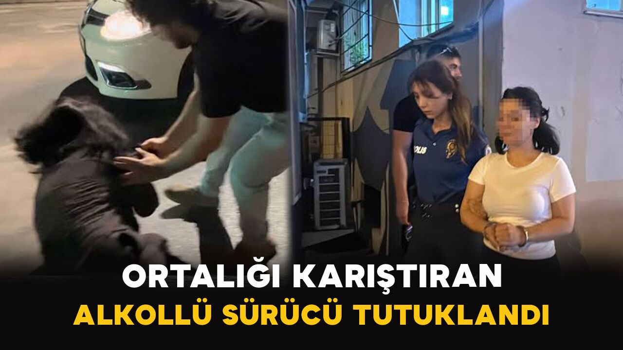 Ortalığı Karıştıran Alkollü Sürücü Tutuklandı