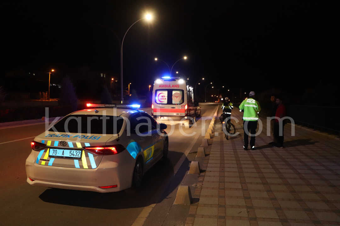 Plakasi Belirlenemeyen Aracin Carptigi Bisikletli Genc Yaralandi5