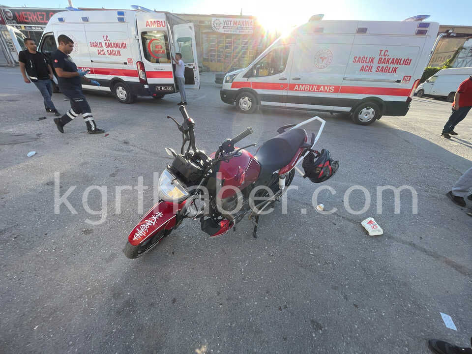 Sanayide Iki Motosiklet Boyle Carpisti 1I Agir 3 Yarali2