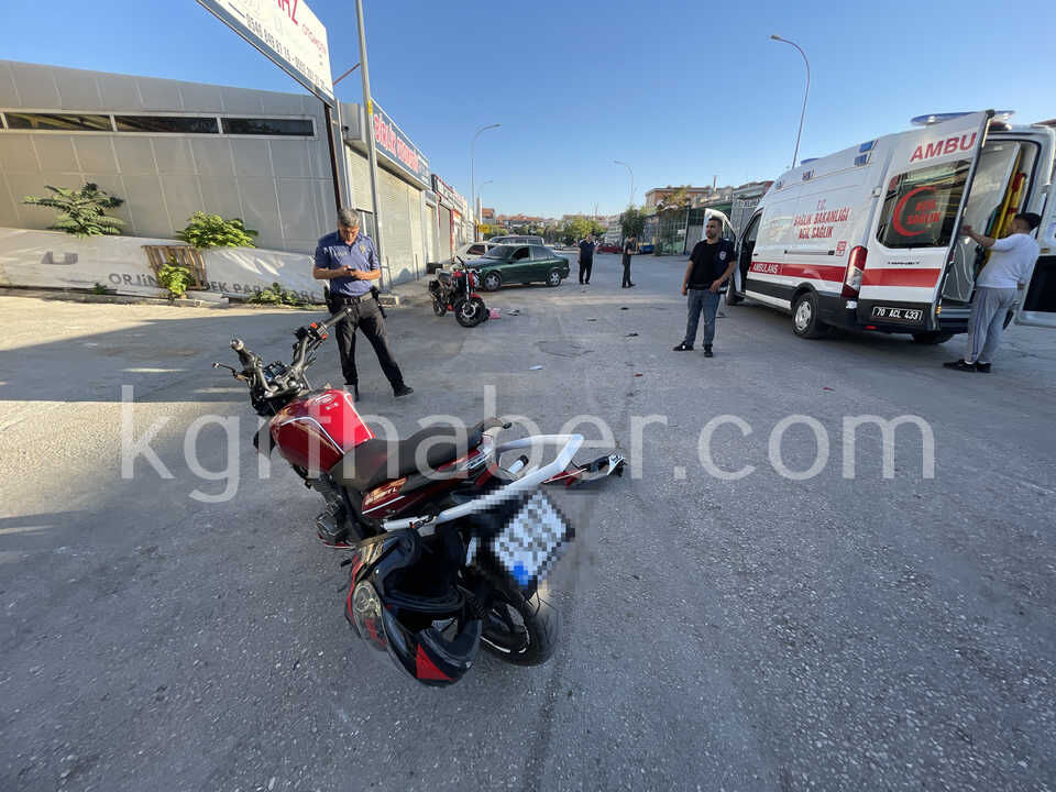 Sanayide Iki Motosiklet Boyle Carpisti 1I Agir 3 Yarali3