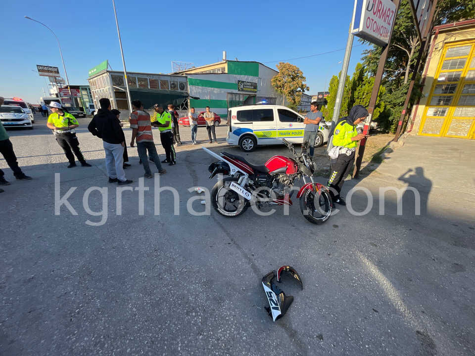 Sanayide Iki Motosiklet Boyle Carpisti 1I Agir 3 Yarali4