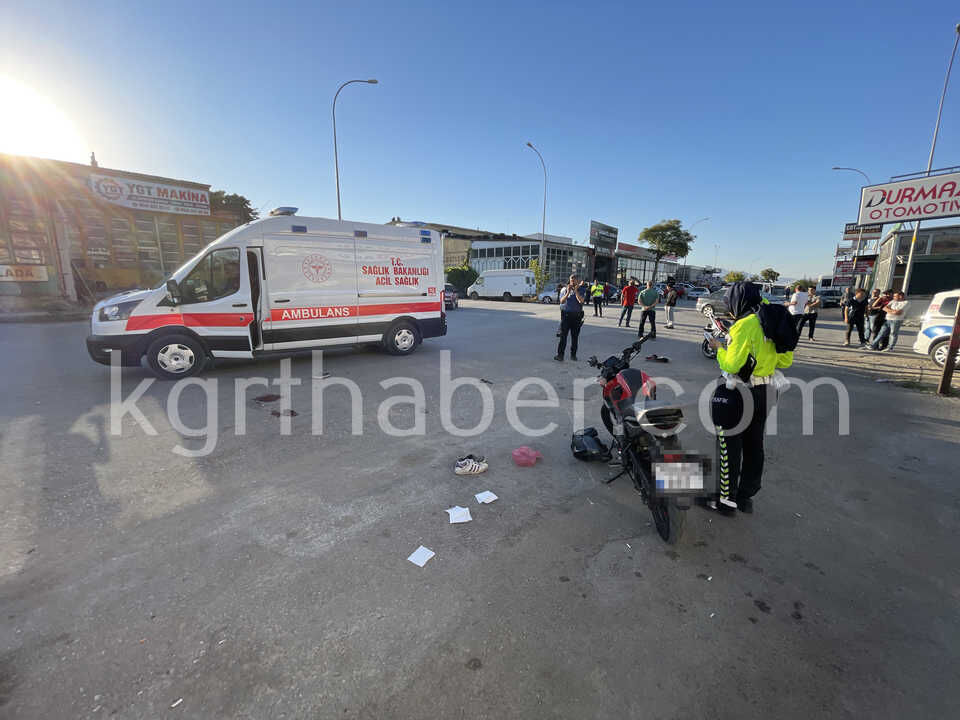 Sanayide Iki Motosiklet Boyle Carpisti 1I Agir 3 Yarali5