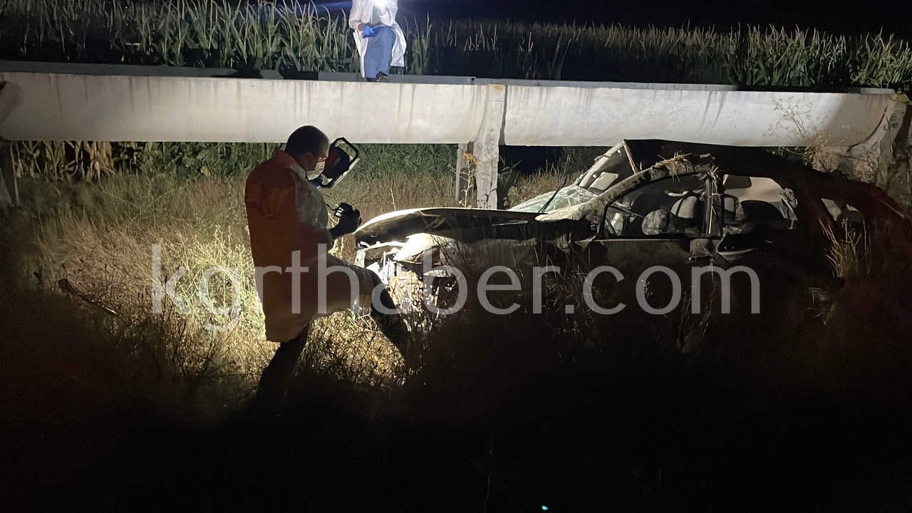 Takla Atan Otomobilden Mısır Tarlasına Fırlayan Şahıs Hayatını Kaybetti10