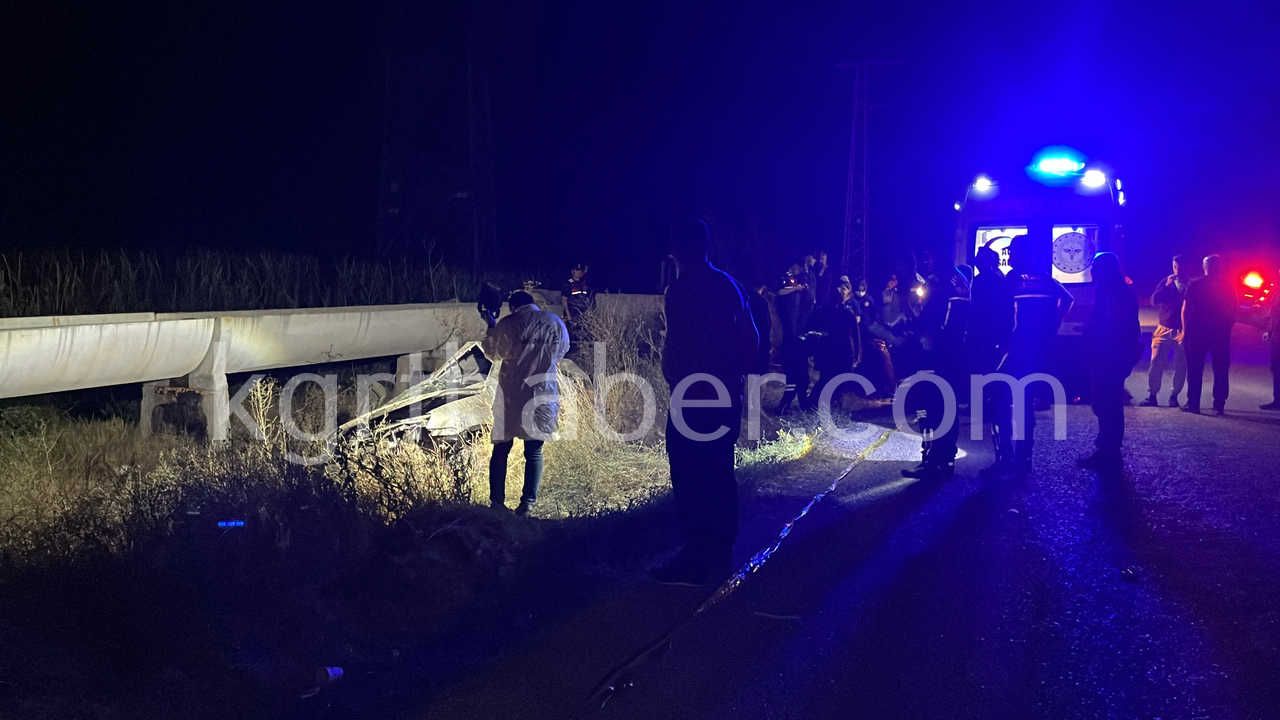 Takla Atan Otomobilden Mısır Tarlasına Fırlayan Şahıs Hayatını Kaybetti9