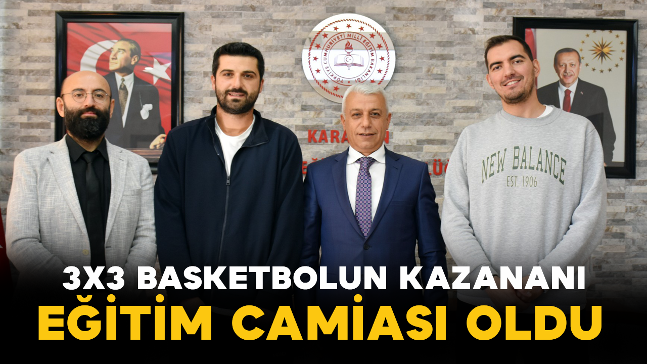 3x3 Basketbolun Kazananı Eğitim Camiası Oldu