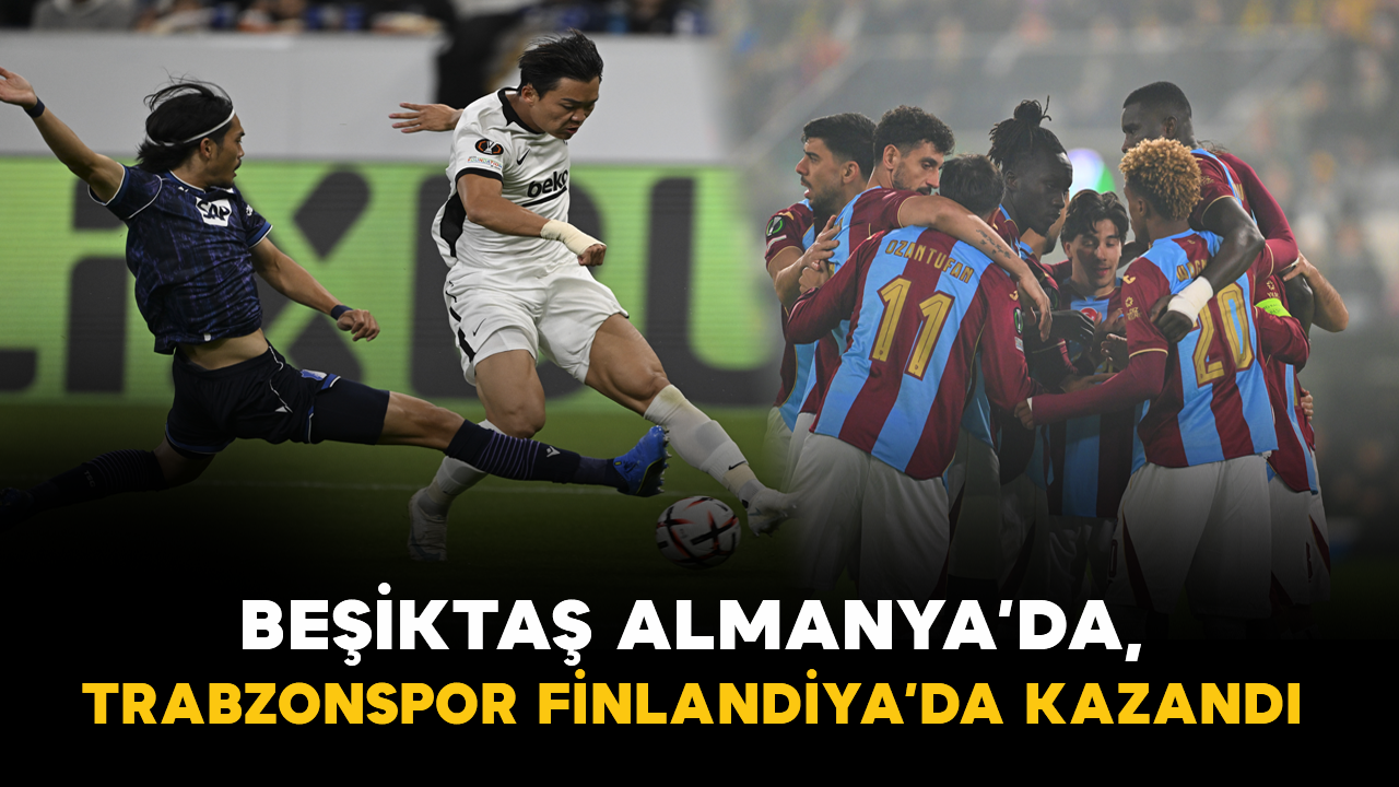 Beşiktaş Almanya’da, Trabzonspor Finlandiya’da Kazandı