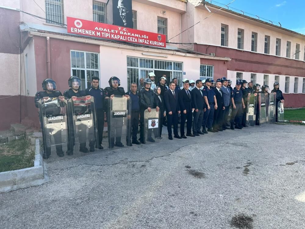 Ermenek M Tipi Ceza Infaz Kurumunda Hareketli Anlar1