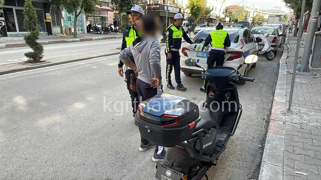 karamanda-polisin-dikkatinden-kacmadi-elektrikli-bisiklet-surucusune-128-bin-500-lira-ceza1