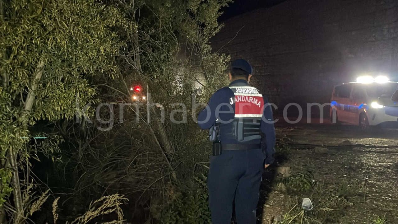 Karamanda Dere Yatagina Dusen Sahis Agir Yaralandi2