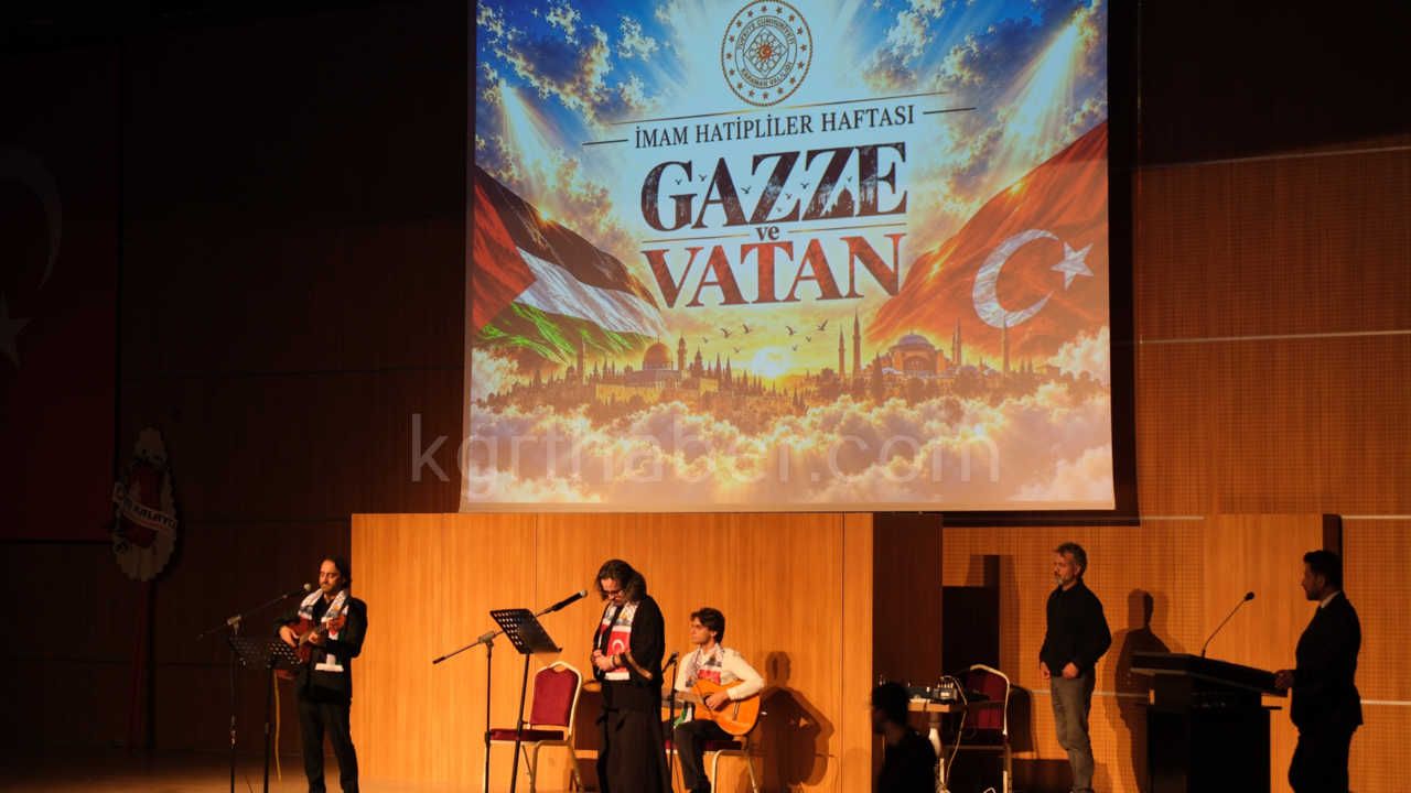 Karamanda Gazze Ve Vatan Temali Imam Hatipliler Haftasi Etkinligi Yapildi0