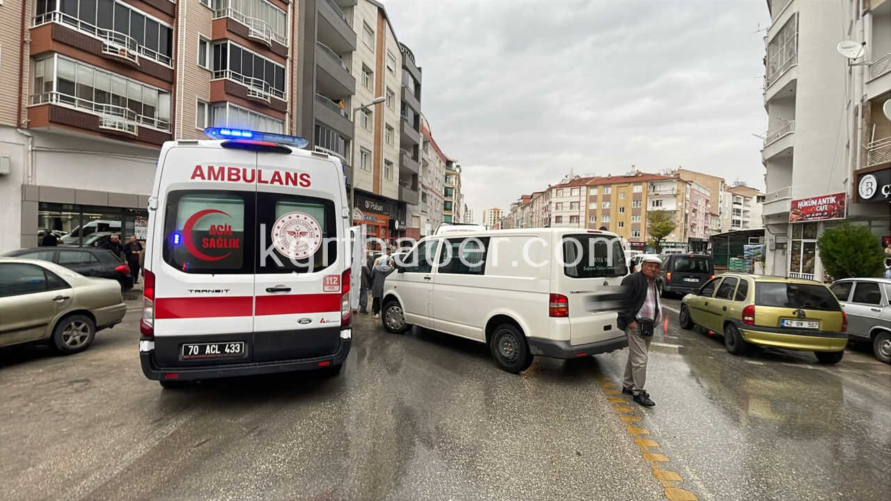 Karamanda Isci Servisi Ile Minibus Carpisti 1 Kisi Bayginlik Gecirdi3