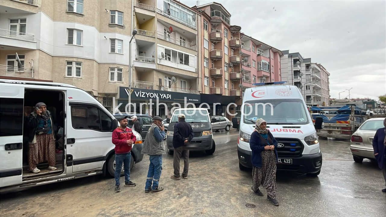Karamanda Isci Servisi Ile Minibus Carpisti 1 Kisi Bayginlik Gecirdi5