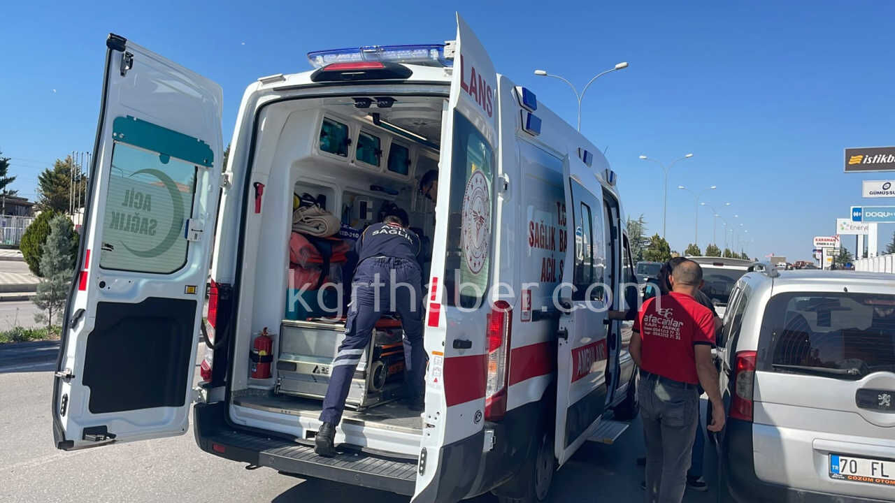 Karamanda Kamyonla Carpisan 3 Tekerlekli Bisiklet 10 Metre Suruklendi 2 Yarali8