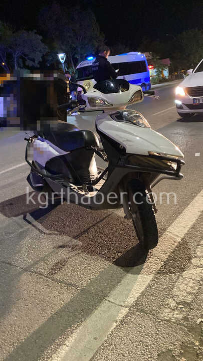 Karamanda Kaza Motokurye Yaralandi0