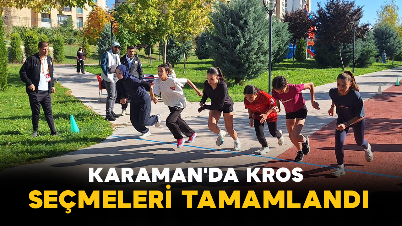 Karaman'da Kros Seçmeleri Tamamlandı