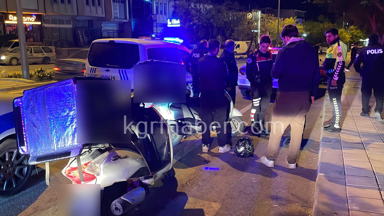 Karamanda Motosiklet Kazasi Sonrasi Tartisma Cikti 1 Yarali0