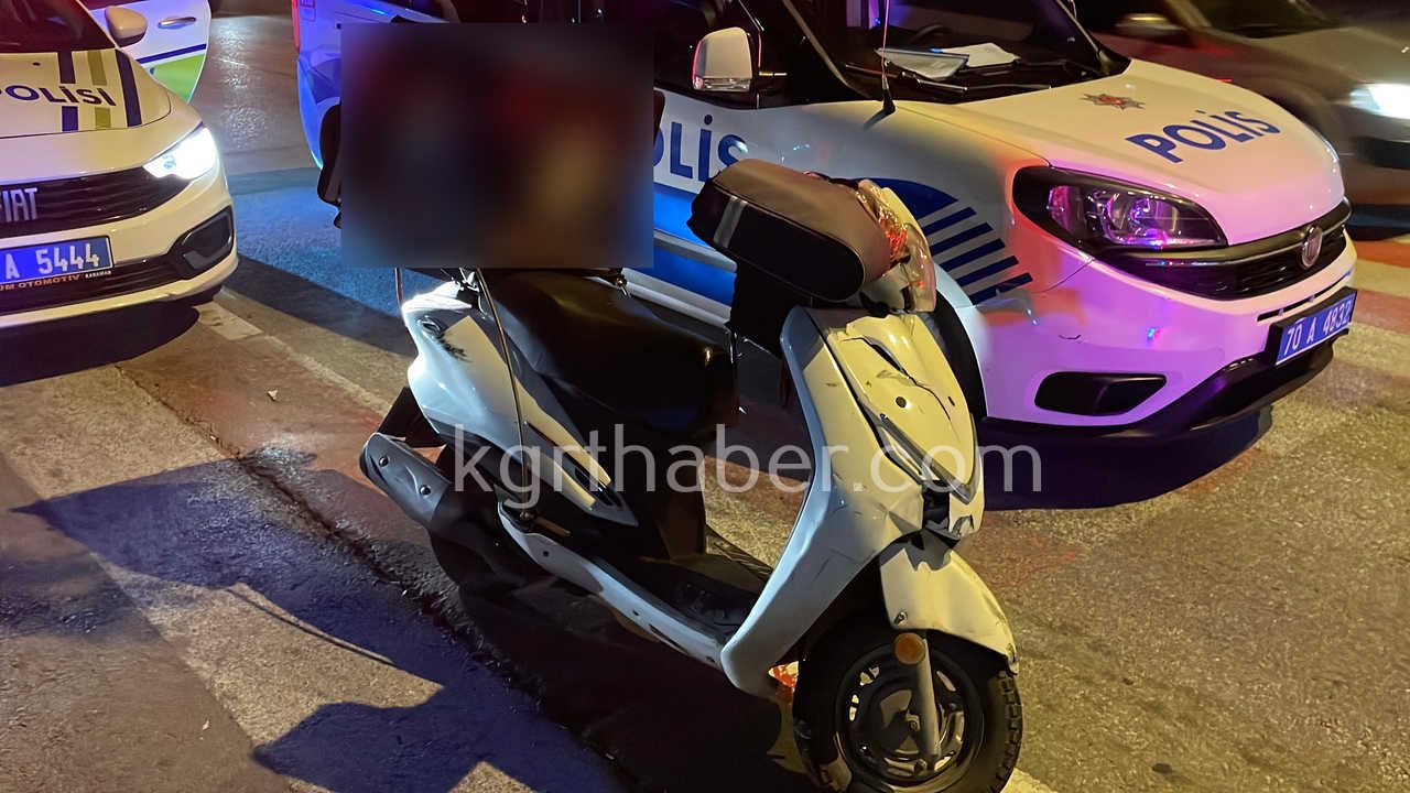 Karamanda Motosiklet Kazasi Sonrasi Tartisma Cikti 1 Yarali1