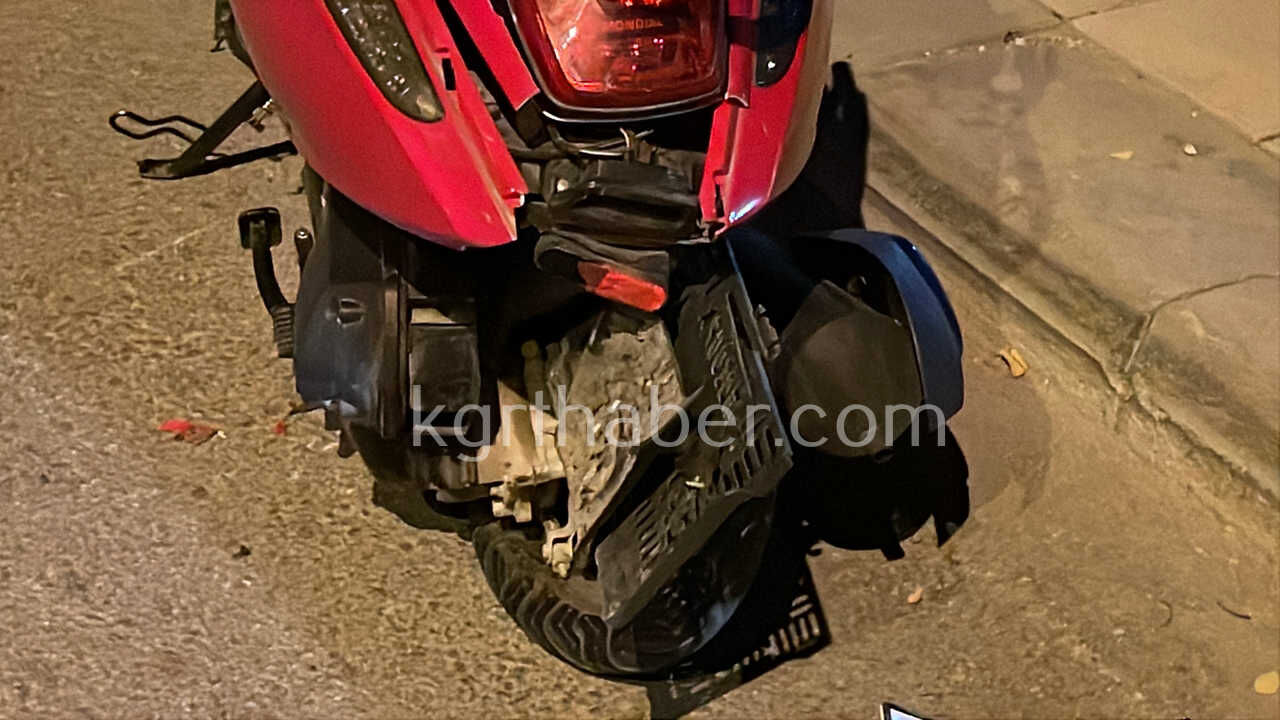 Karamanda Motosiklet Kazasi Sonrasi Tartisma Cikti 1 Yarali5