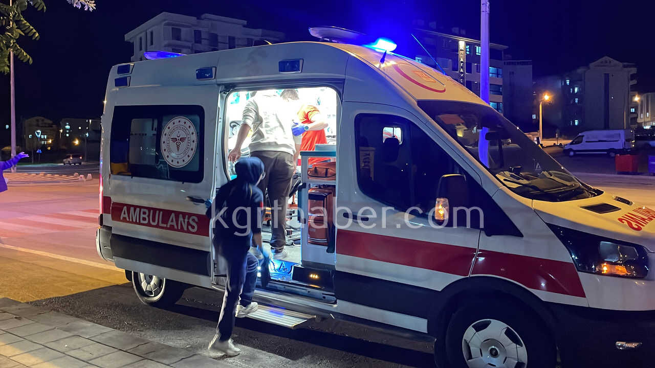 Karamanda Motosiklet Kazasi Sonrasi Tartisma Cikti 1 Yarali7