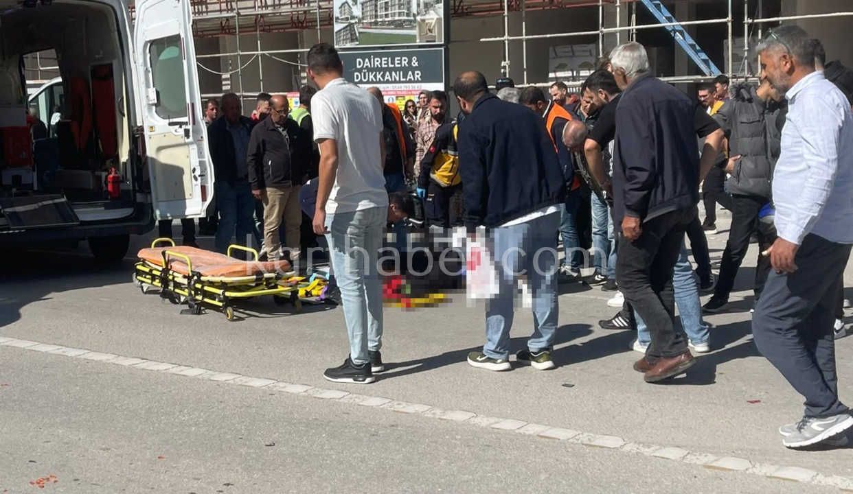 Karamanda Motosikletle Otomobil Carpisti 1 Agir Yarali6