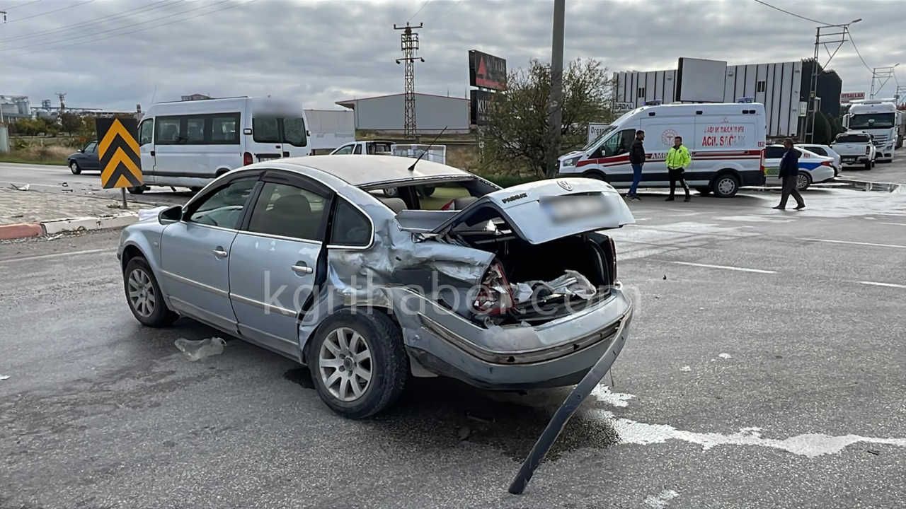 Karamanda Osb Yolunda Kazada 1 Kisi Yaralandi0