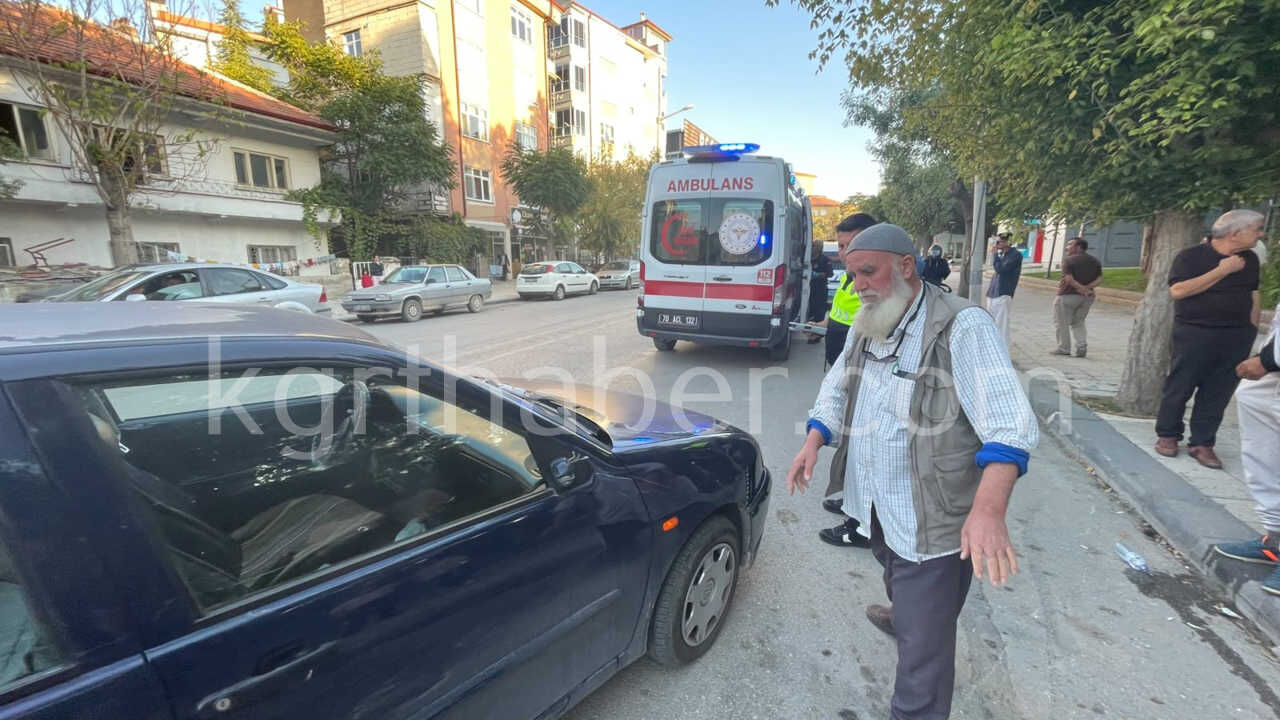 Karamanda Otomobille Motosiklet Carpisti 1 Kisi Yarali3