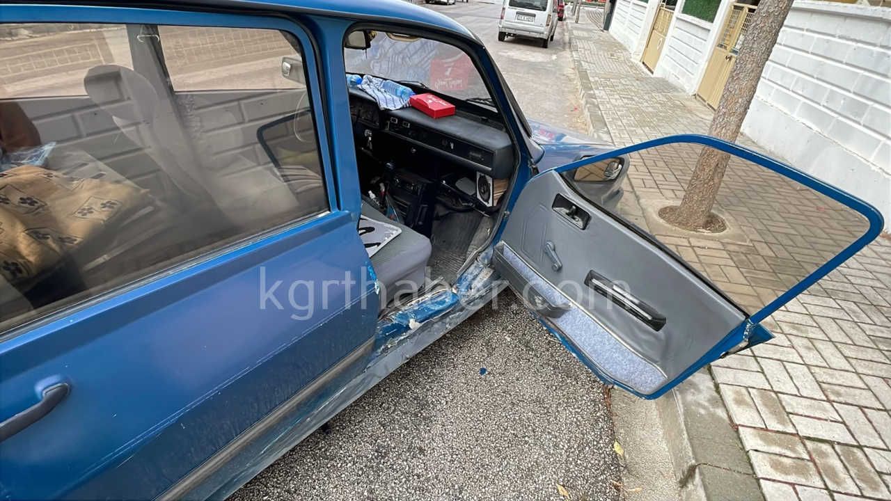 Karamanda Otomobiller Kavsakta Carpisti Yasli Kadin Yarali8