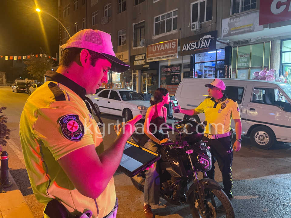 Karamanda Trafik Ekiplerinden Alkol Denetimleri4