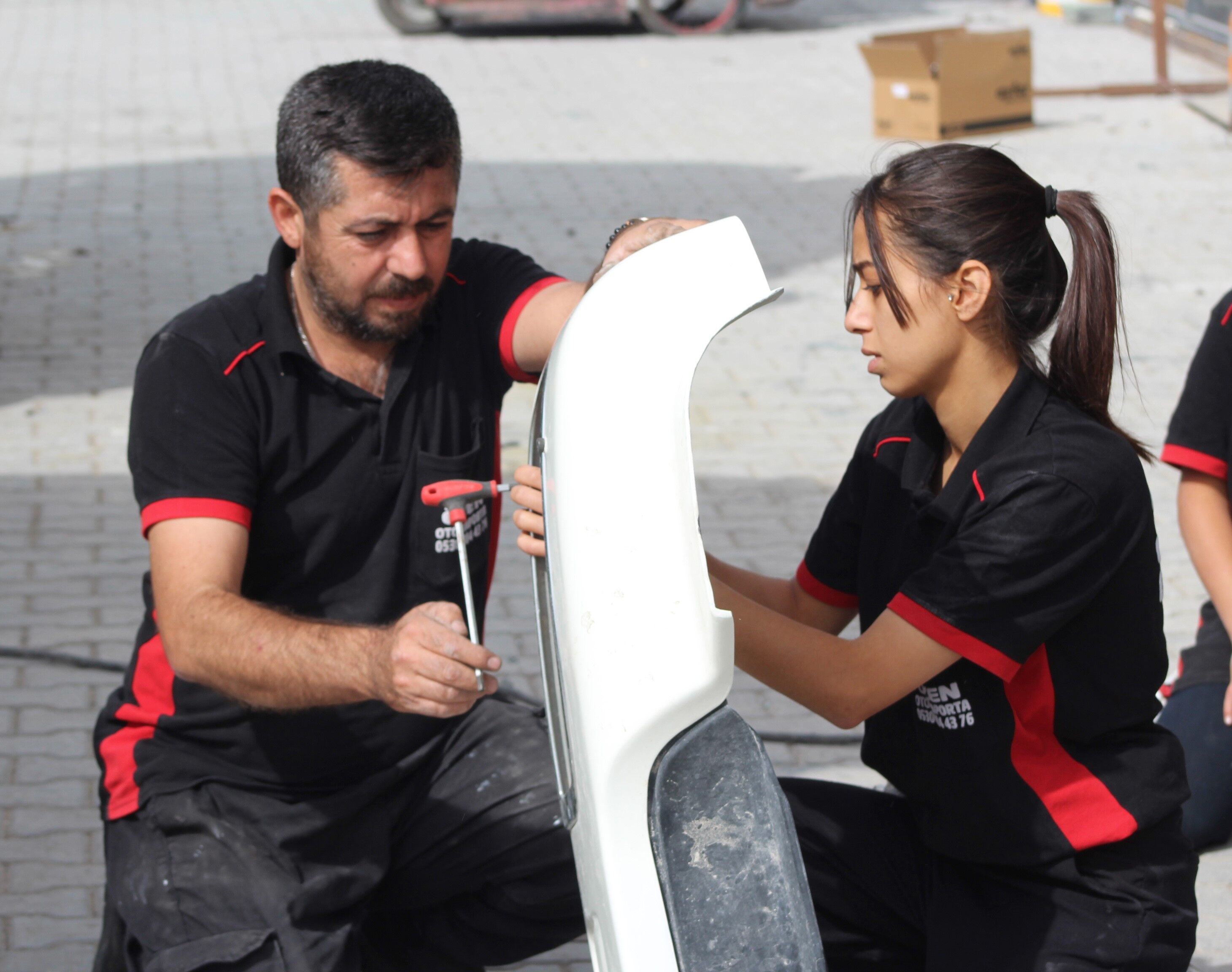 Konyada Babasinin Izinden Gitti Agir Vasita Kaportacisi Oldu (3)