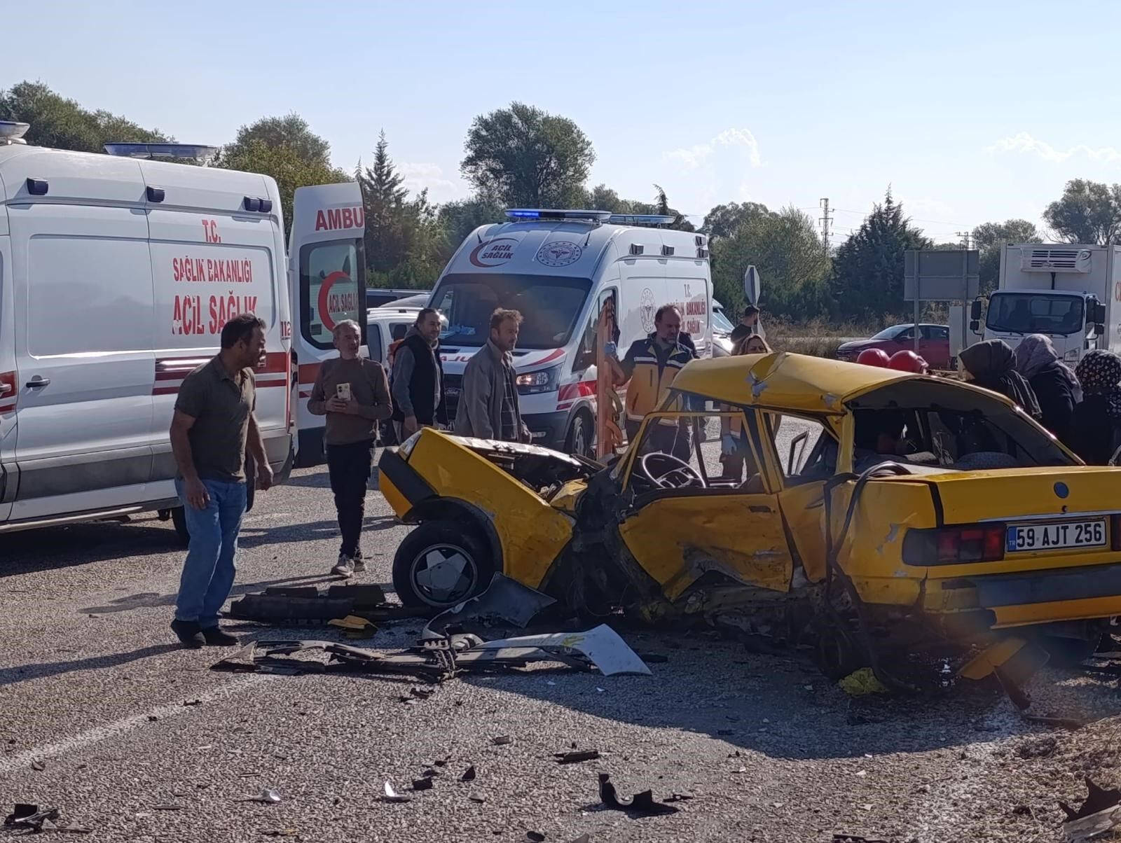 Konyada Feci Kaza 3 Kisi Hayatini Kaybetti (3)