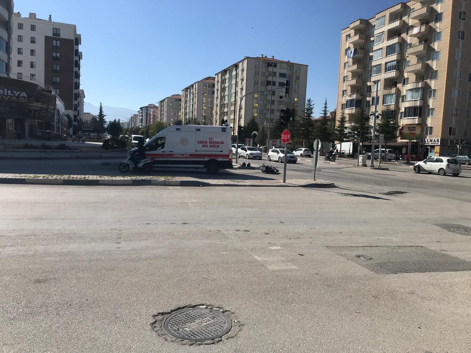 Konyada Suv Ile Motosiklet Carpisti 2 Yarali (2)